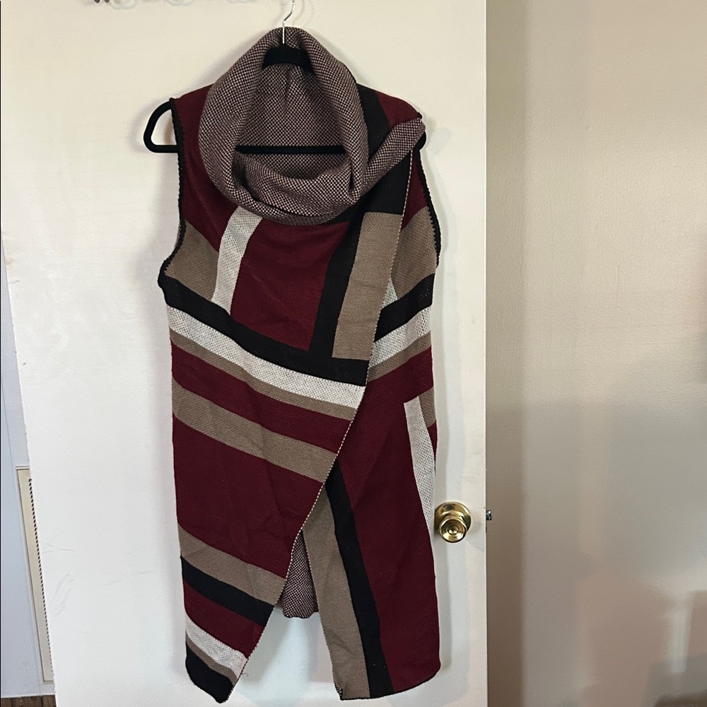 Source Unknown Multicolor Poncho
